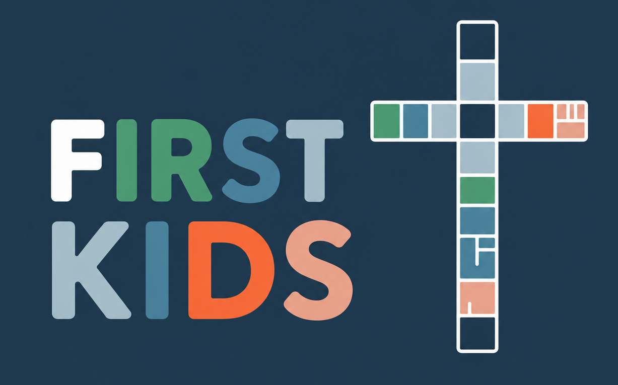 new first kids logo rectangular
